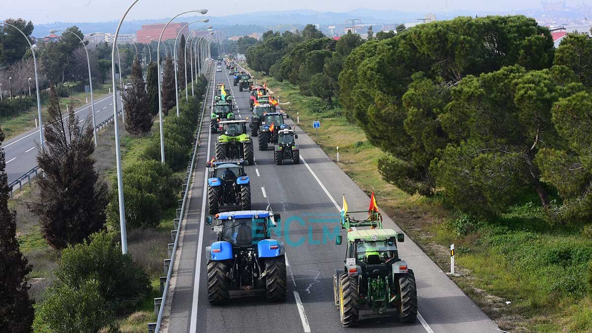 N-400 a la altura del Polígono de Toledo. Foto: Rebeca Arango.