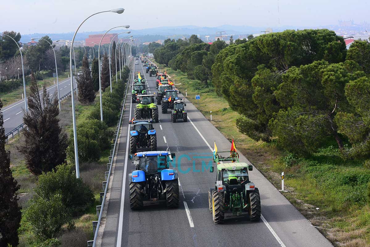 N-400 a la altura del Polígono de Toledo. Foto: Rebeca Arango.