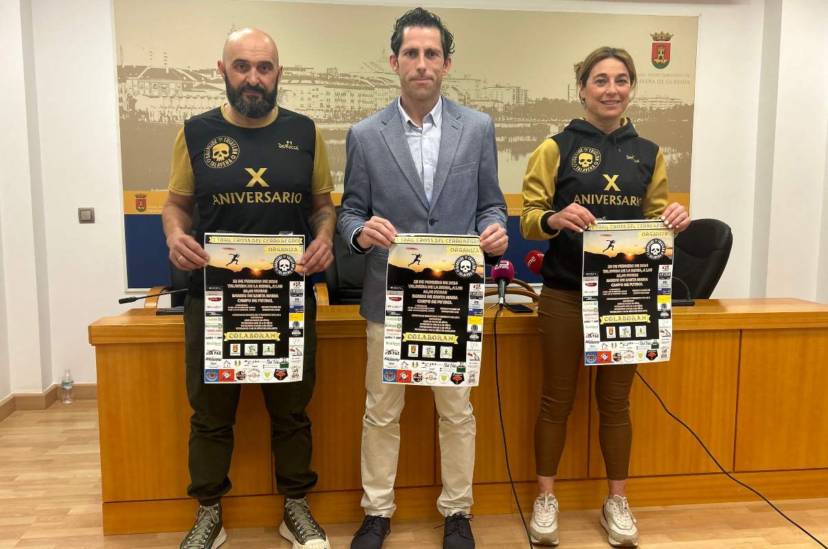 Antonio Núñez presentó el I Trail Cerro Negro de Talavera.