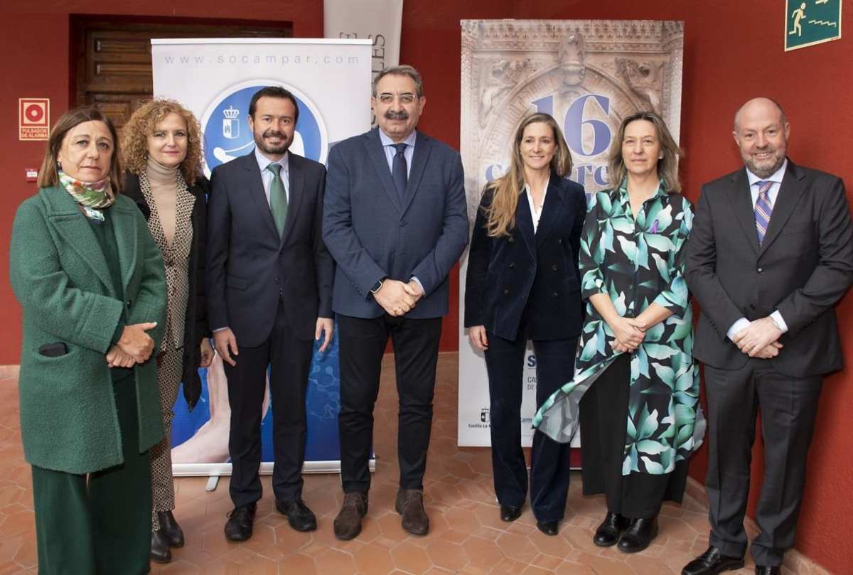 Jesús Fernández Sanz, consejero de Sanidad durante la inauguración del XVI Congreso de la Sociedad Castellano-Manchega de Patología Respiratoria