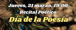 Cartel Día de la Poesía Guadalajara