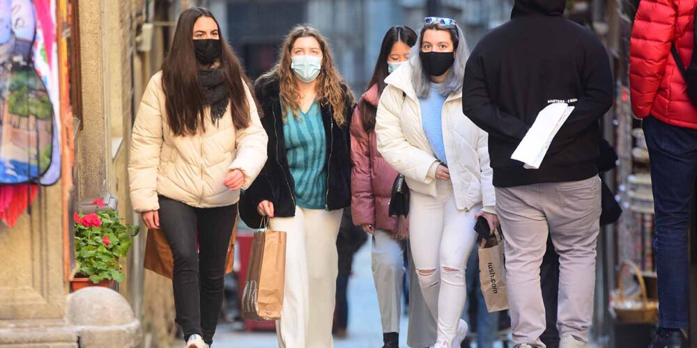 Imagen de archivo del uso de mascarillas en pandemia. Foto: Rebeca Arango.