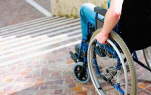 Imagen de archivo de una barrera arquitectónica