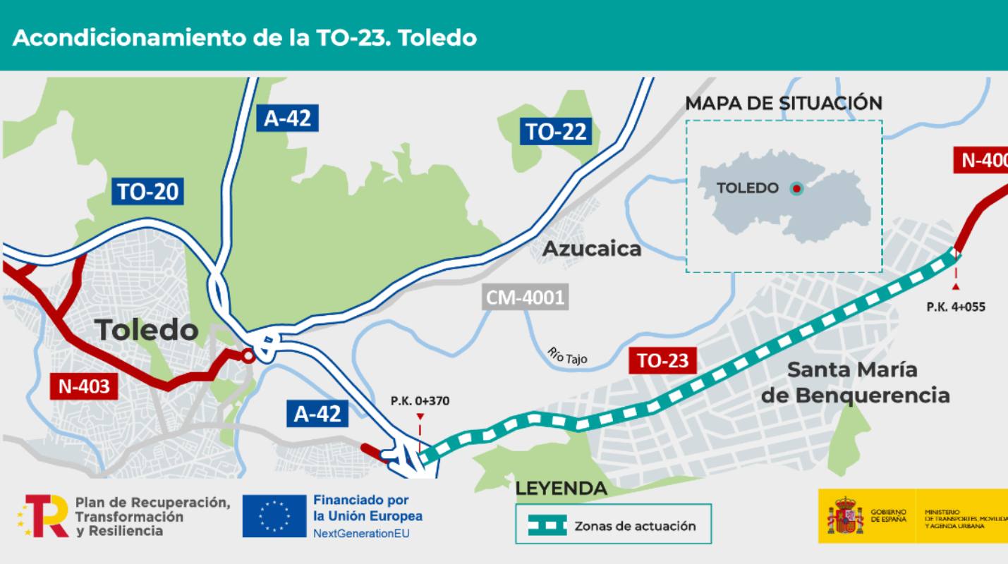 Plano del acondicionamiento de la TO-23.