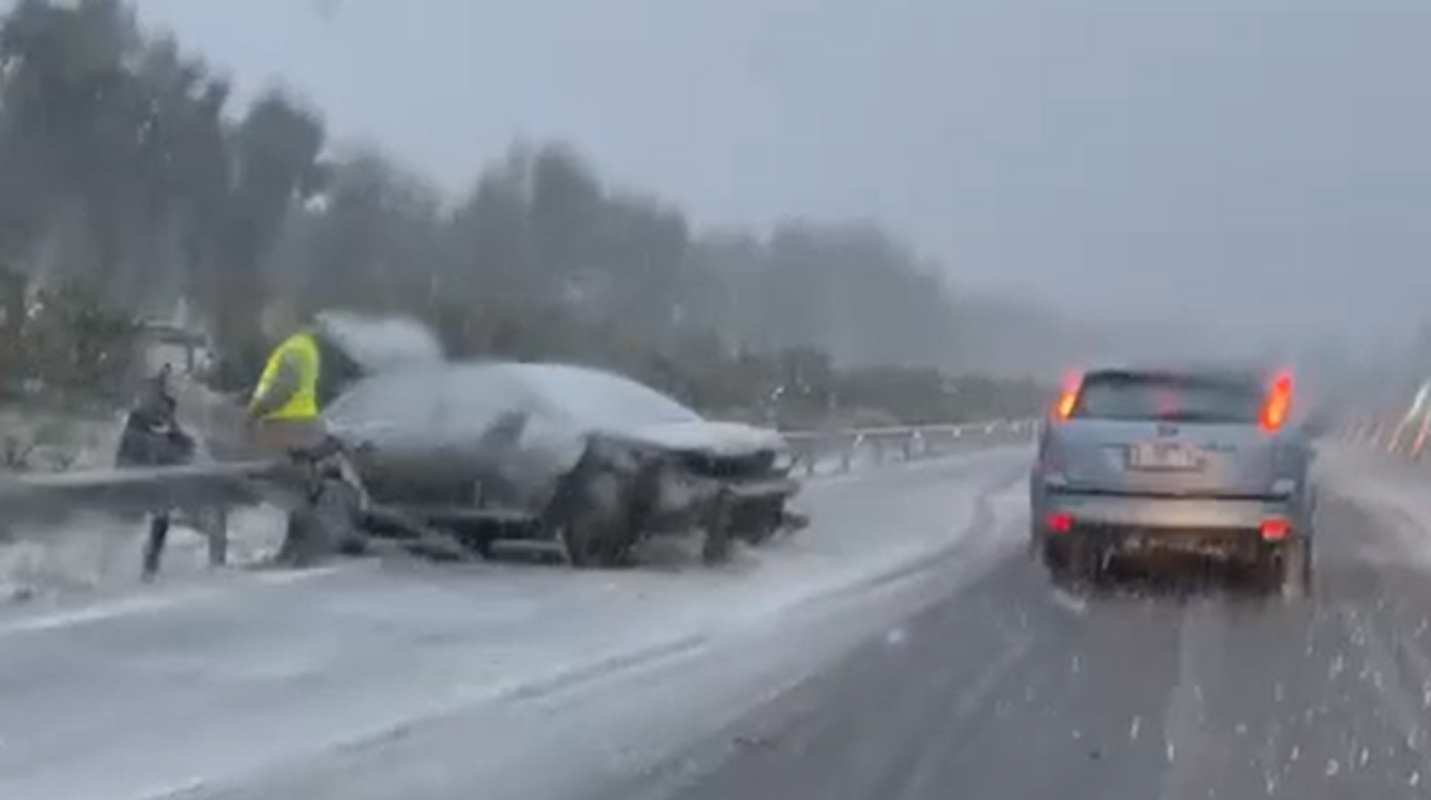 Accidente en la A-42, a la altura del Área 42, cerca de la capital regional.