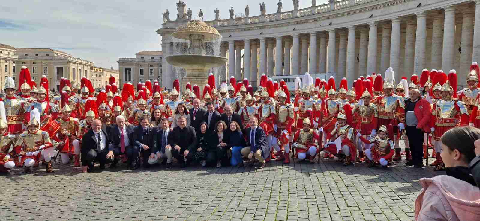 Armaos en el Vaticano