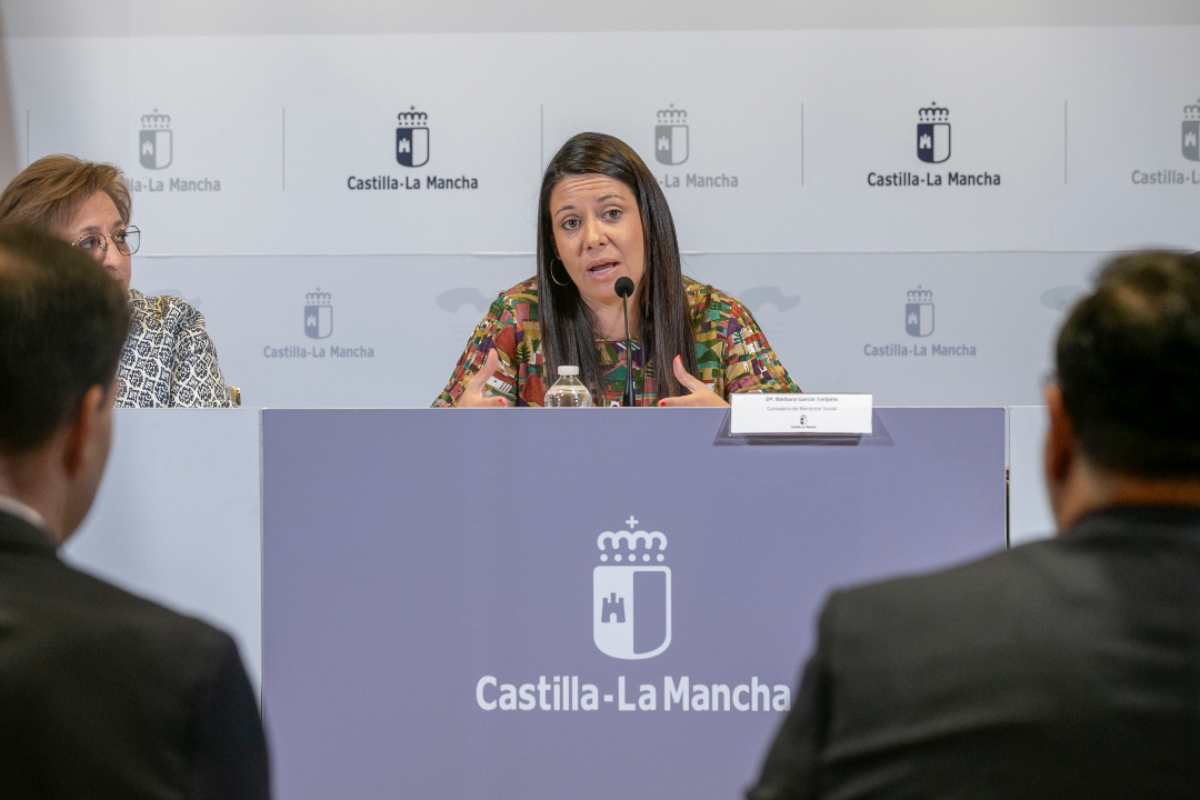 La consejera de Bienestar Social, Bárbara García Torijano.