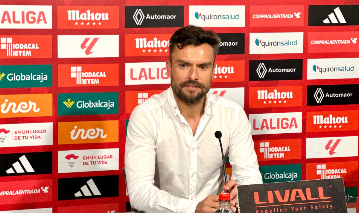 Despedida de Rubén Albés como entrenador del Albacete BP. Elena Valero