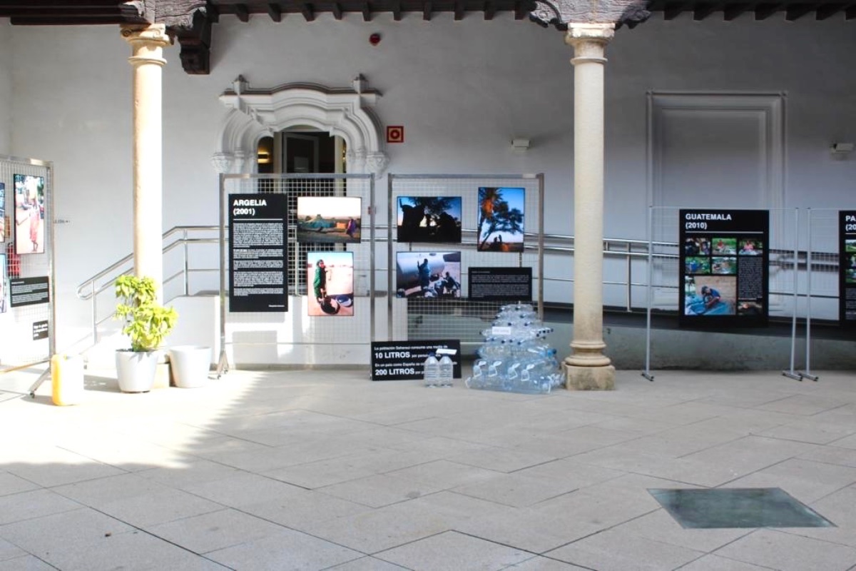 Exposición de Jesús Antoñanzas en la Posada del Rosario. Elena Valero