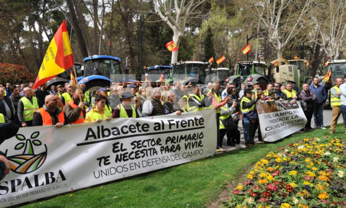 Protesta de Aspalba en Albacete