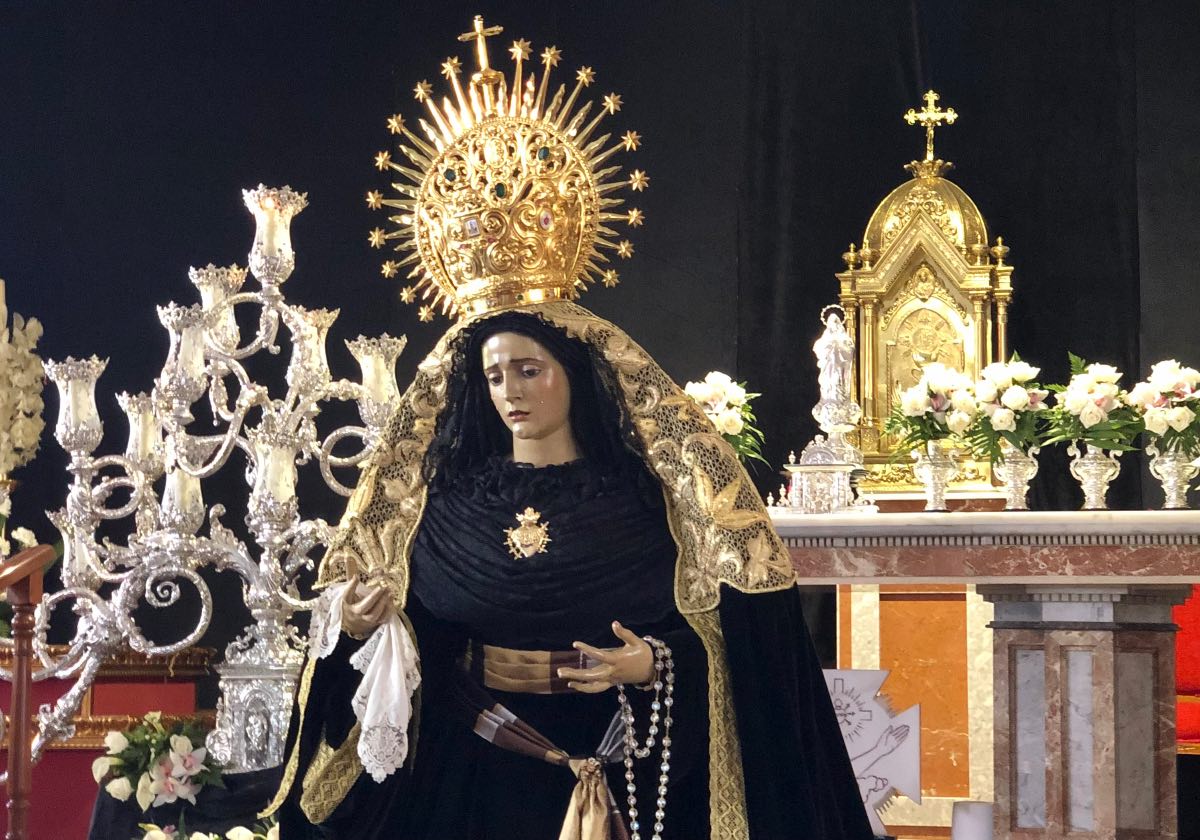 Nuestra Señora del Dolor de Hellín. Foto: Elena Valero