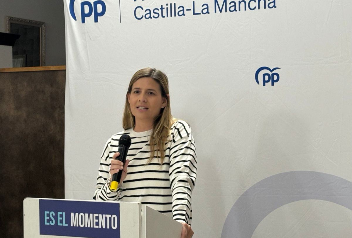 La secretaria general del PP de Castilla-La Mancha, Carolina Agudo