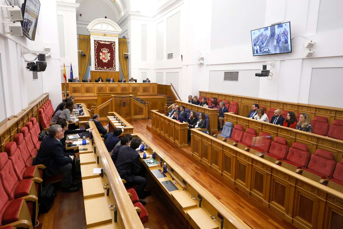 Pleno de las Cortes de CLM de hoy jueves 14 de marzo.