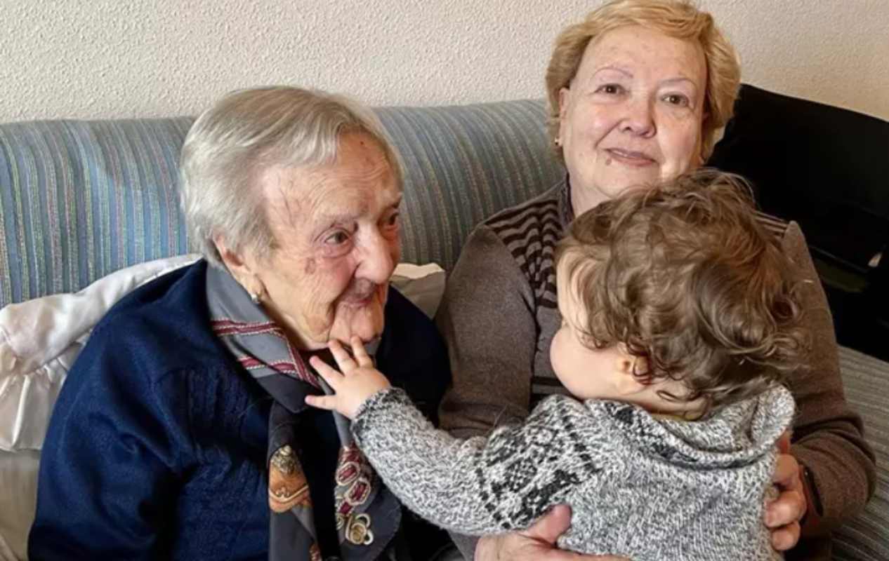 Dolores Buitrago, la persona más anciana de CLM. Imagen: SANTOS MONROY/EUROPA PRESS.