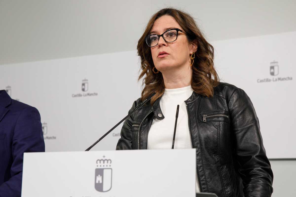 La consejera portavoz del Gobierno de Castilla-La Mancha, Esther Padilla.