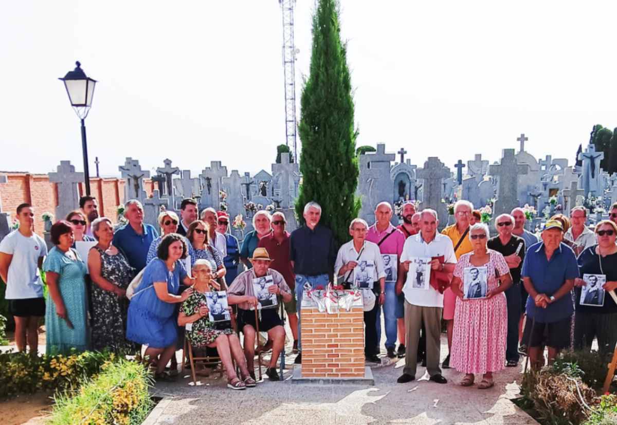 Monumento en Fuensalida a un guerrillero antifranquista