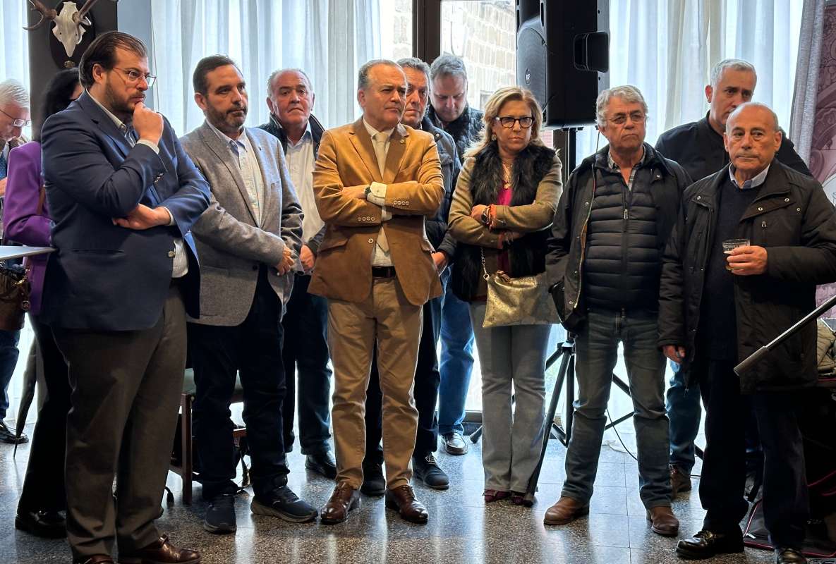 Gregorio asistió a la entrega de los premios del Club Taurino Talaverano.