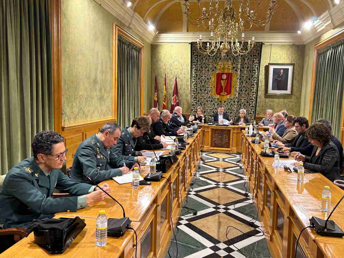 Junta de Seguridad de Cuenca para la Semana Santa.