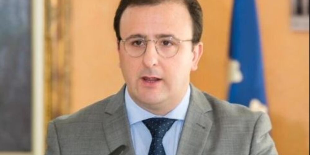 Ángel Antonio Luengo, portavoz del Ayuntamiento de Noblejas.