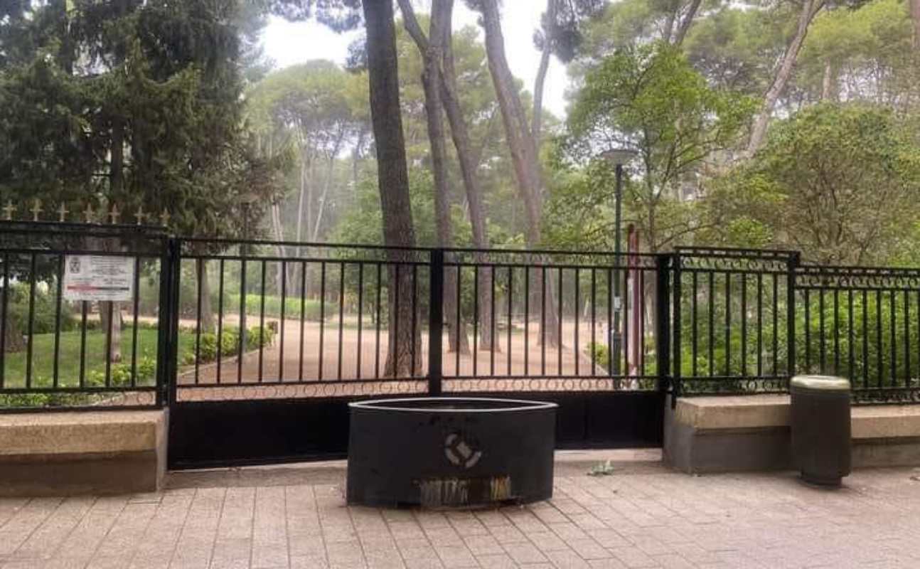 Los parques de Albacete permanecerán cerrados.