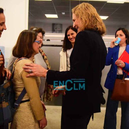 La infanta Elena en la capital de CLM con motivo de la entrega de los reconocimientos de Down Toledo. Foto: Rebeca Arango.