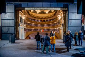 Visita guiada al Teatro de Rojas por el Día Mundial del Teatro.