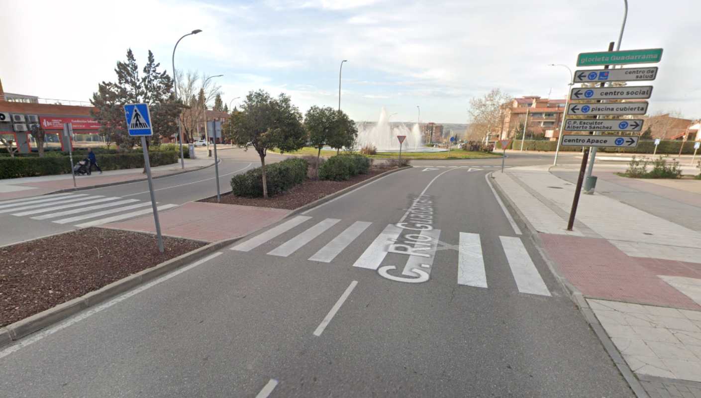 El atropello se produjo en la Avenida Río Guadarrama.