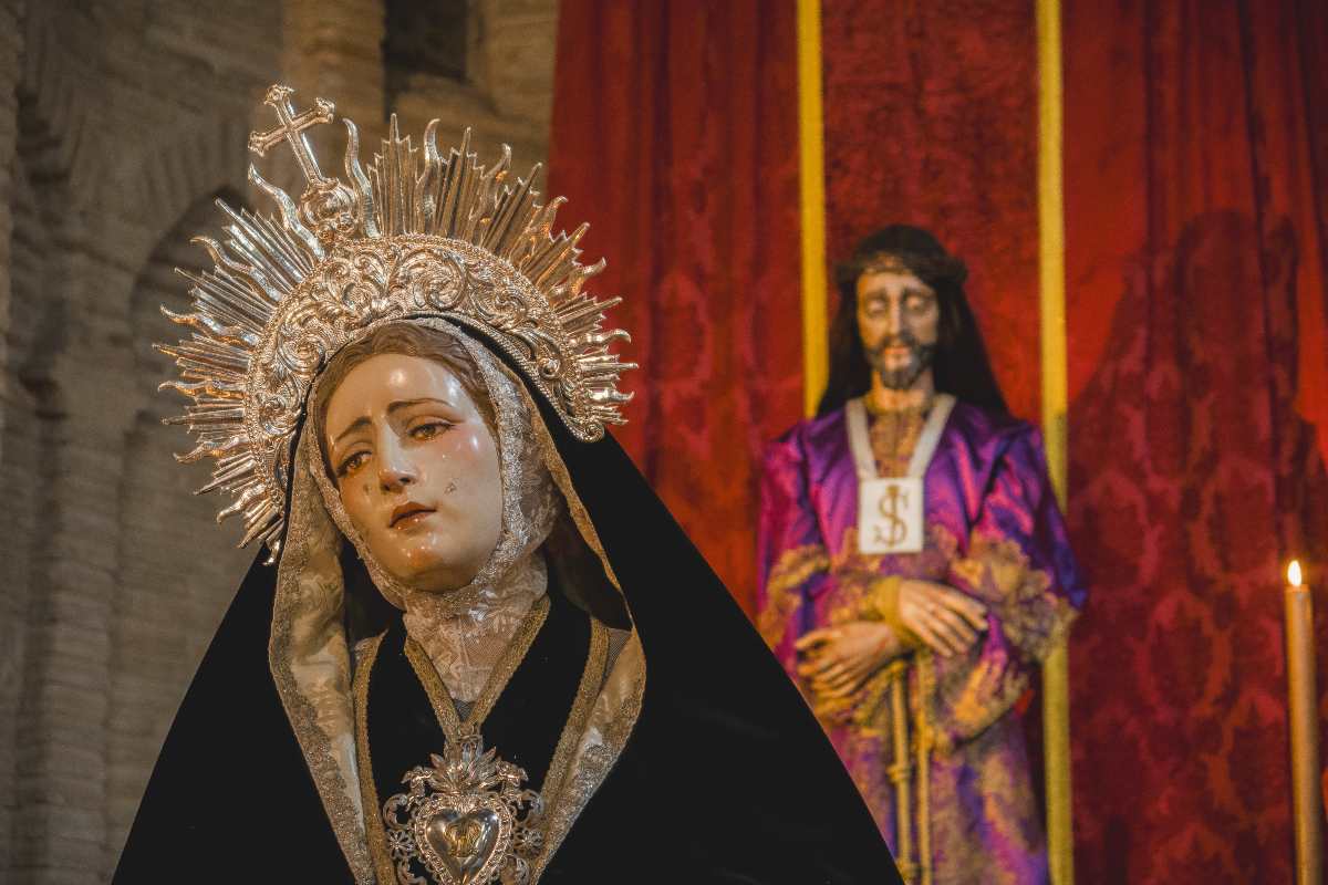La Virgen de los Dolores será portada solo por mujeres el Sábado de Pasión.