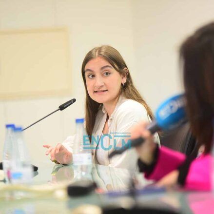 Inmaculada García Moreno, en la Jornada "Soy Mujer". Imagen: Rebeca Arango.