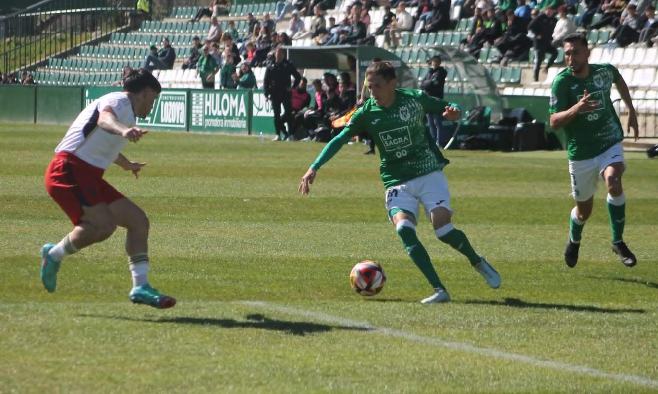 El Toledo, otra vez, no cerró el partido. Foto: CD Toledo.