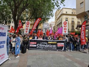 UGT y CCOO, clamando por la seguridad y la salud laborales en Albacete.