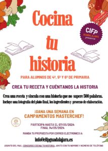 Cartel concurso de cocina