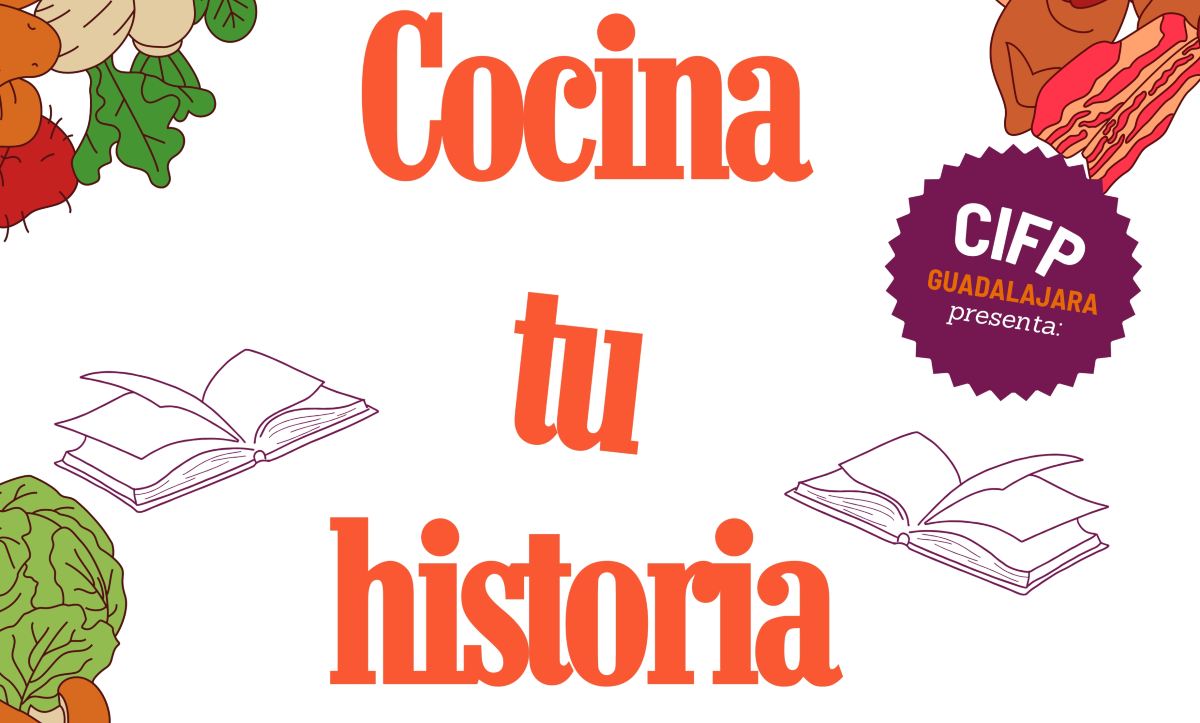 Cartel concurso Cocina tu Historia de Guadalajara