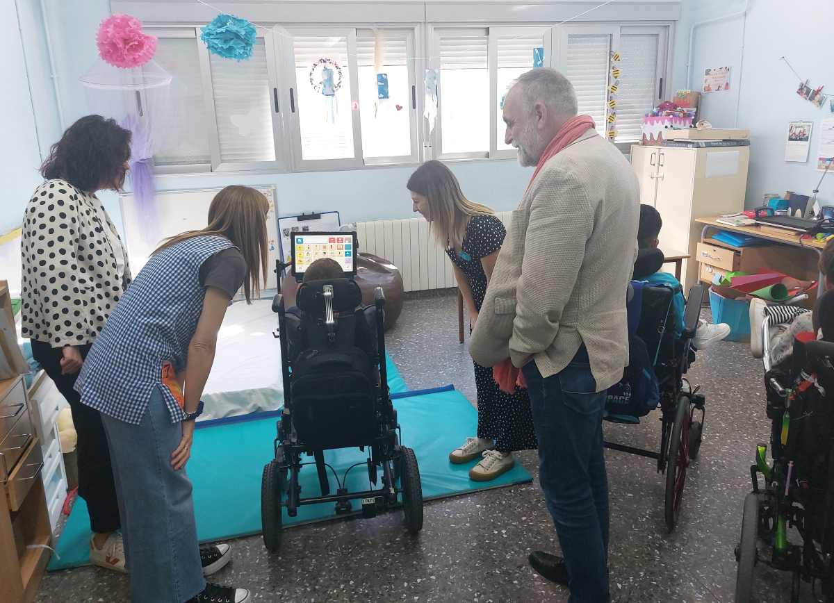 Visita al Colegio Virgen del Amparo de Guadalajara