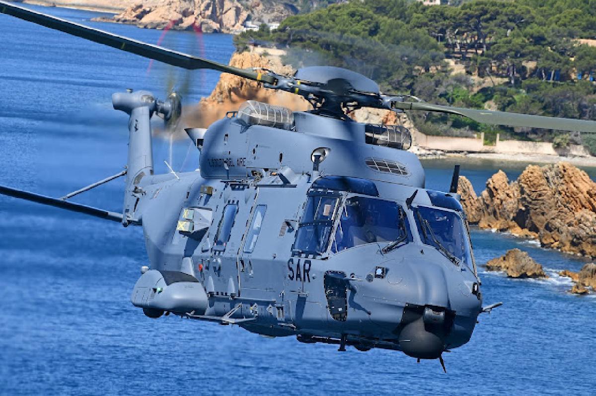 Helicóptero NH-90 del Ejército del Aire