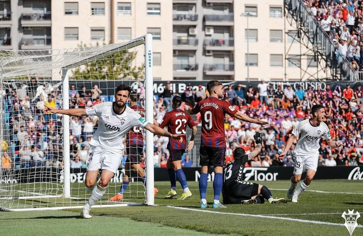 Glauder tras marcar frente al Eldense