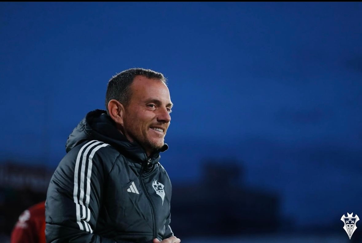 Alberto González, entrenador del Albacete Balompié