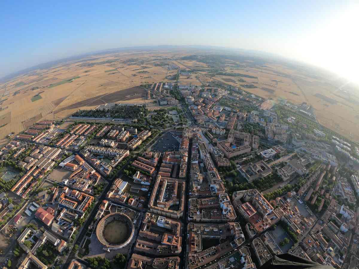 Imagen aérea de Ciudad Real capital