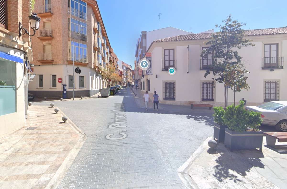 Imagen de la calle Pintor Mendoza de Valdepeñas