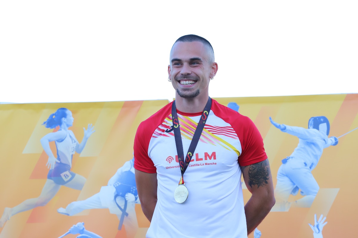 José González Barragán, oro en 200 metros.