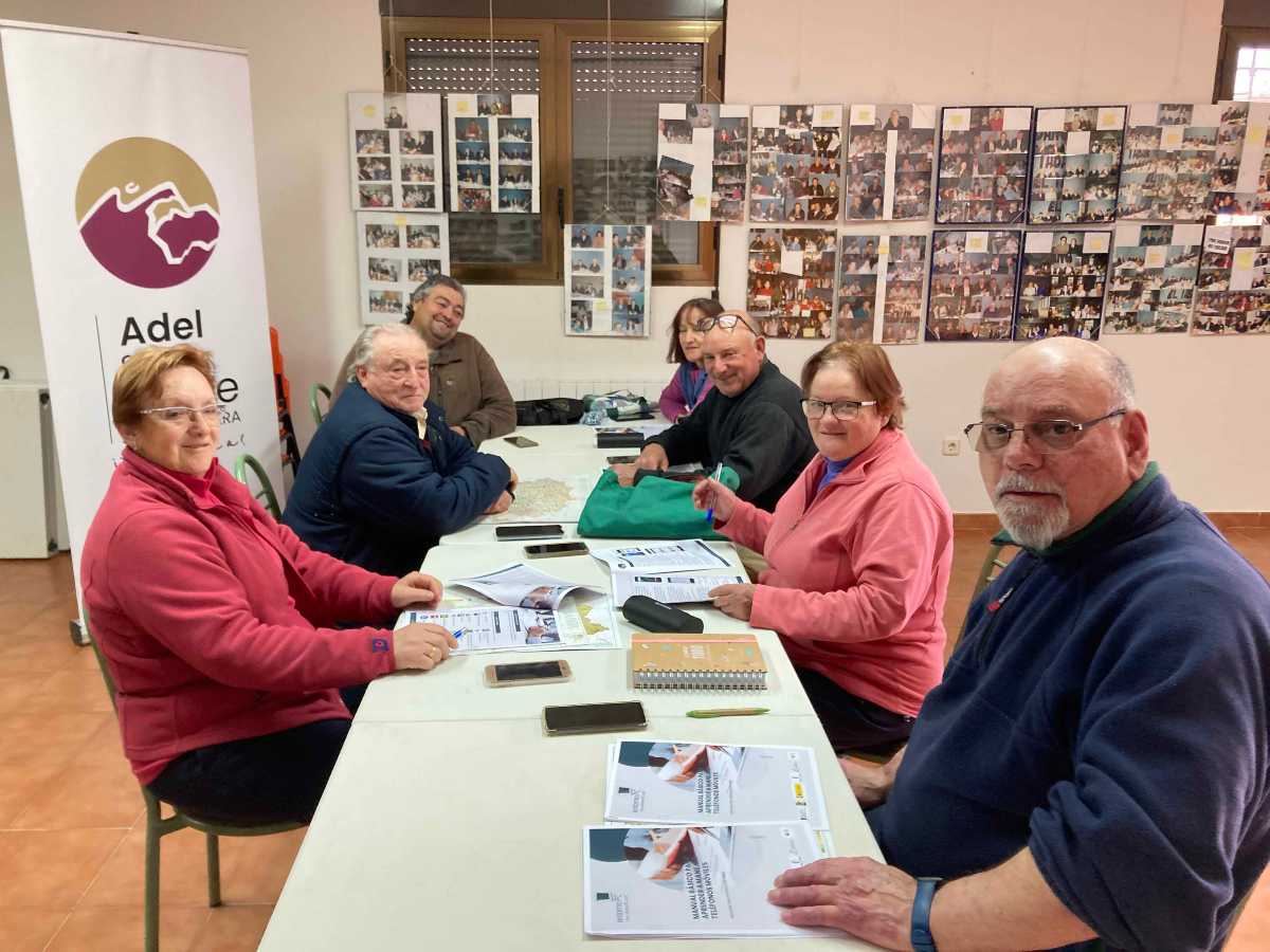 Mayores de La Bodera (Guadalajara) en curso de Adel Sierra Norte