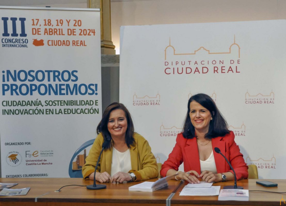 Presentación del congreso en la sede de la Diputación de Ciudad Real
