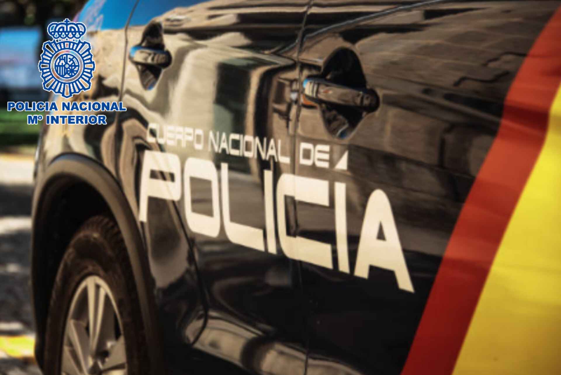 Foto de un coche de la Policía Nacional.