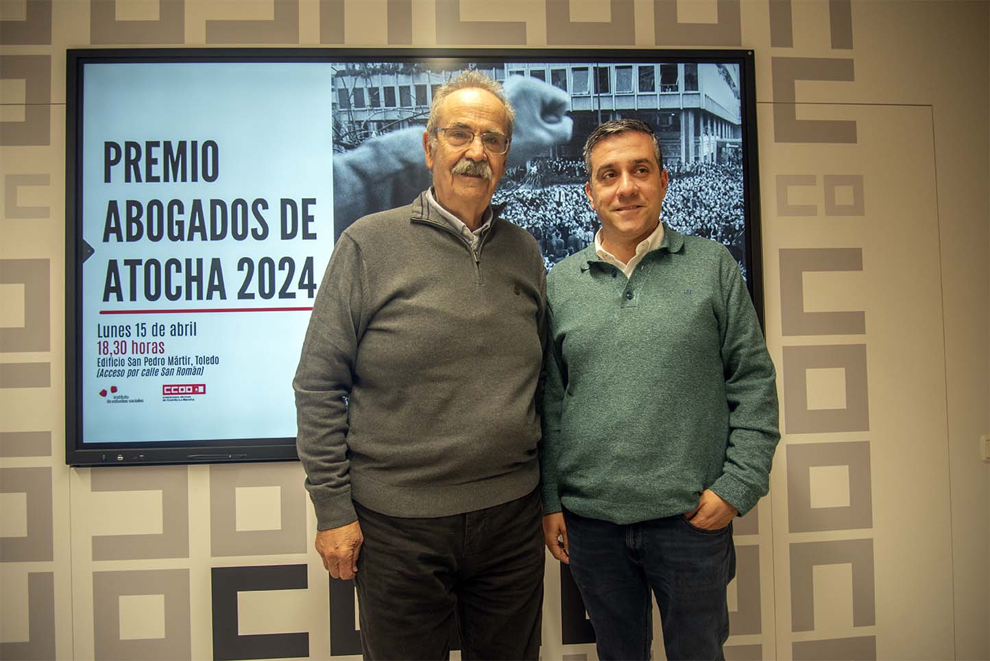 Antonio Arrogante y Javier Ortega