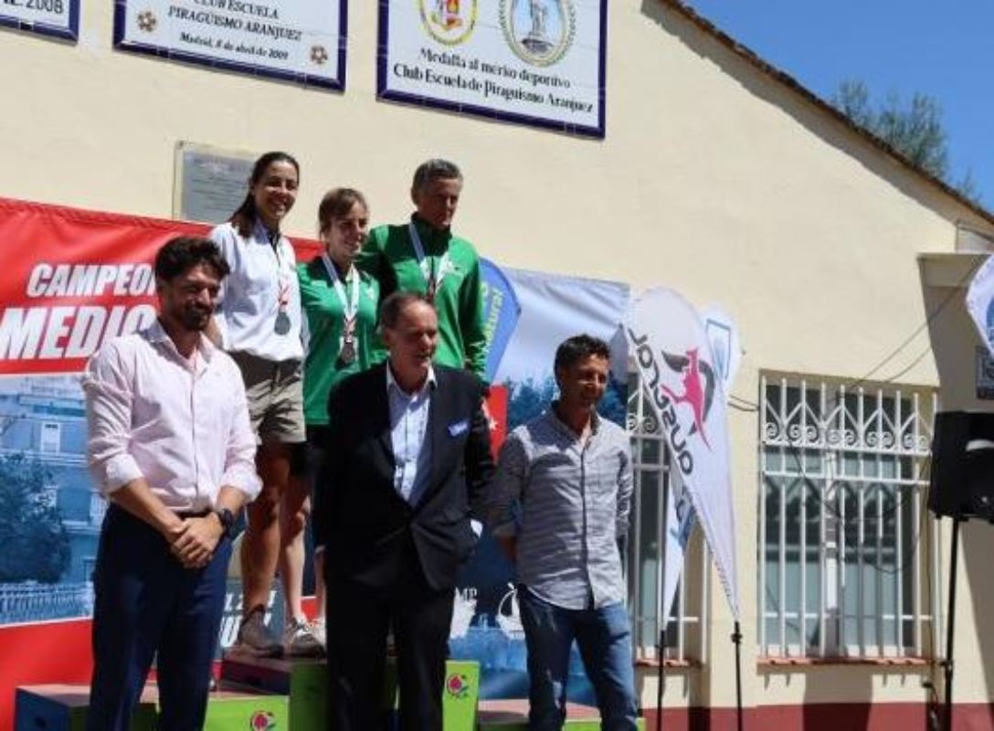 Arantza Toledo, en lo más alto del podio. Foto: Cuenca con Carácter.