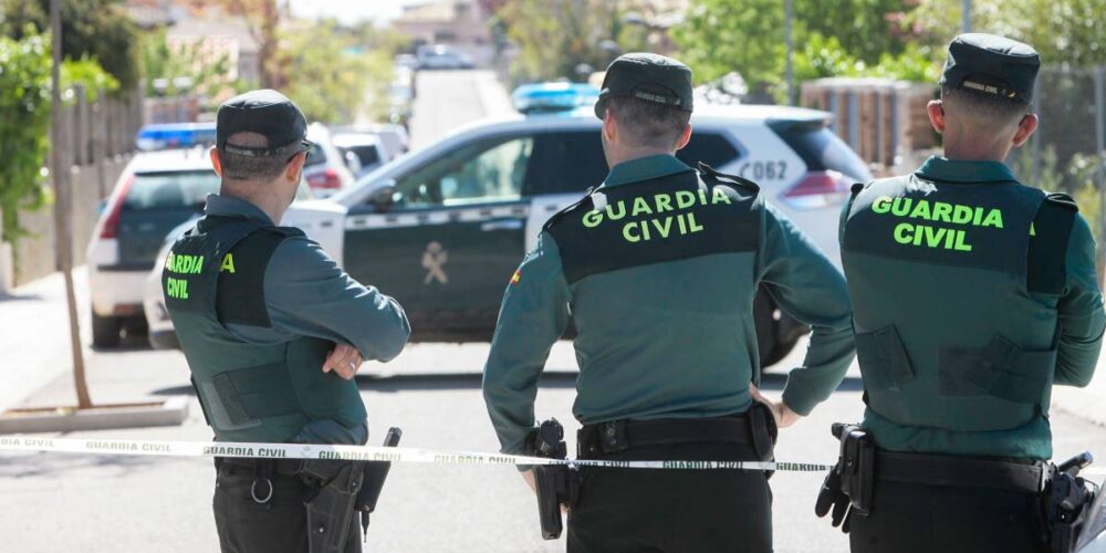 Guardia Civil en el triple crimen de Chiloeches (Guadalajara)