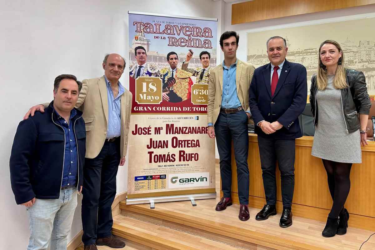 Presentación del cartel de San Isidro de Toros de Talavera