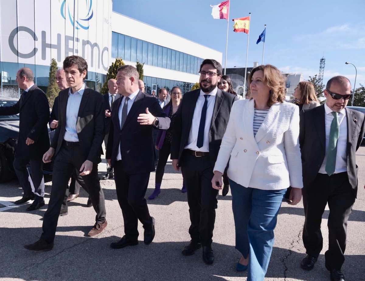 Emiliano García-Page, presidente de Castilla-La Mancha, visita Azuqueca de Henares (Guadalajara)