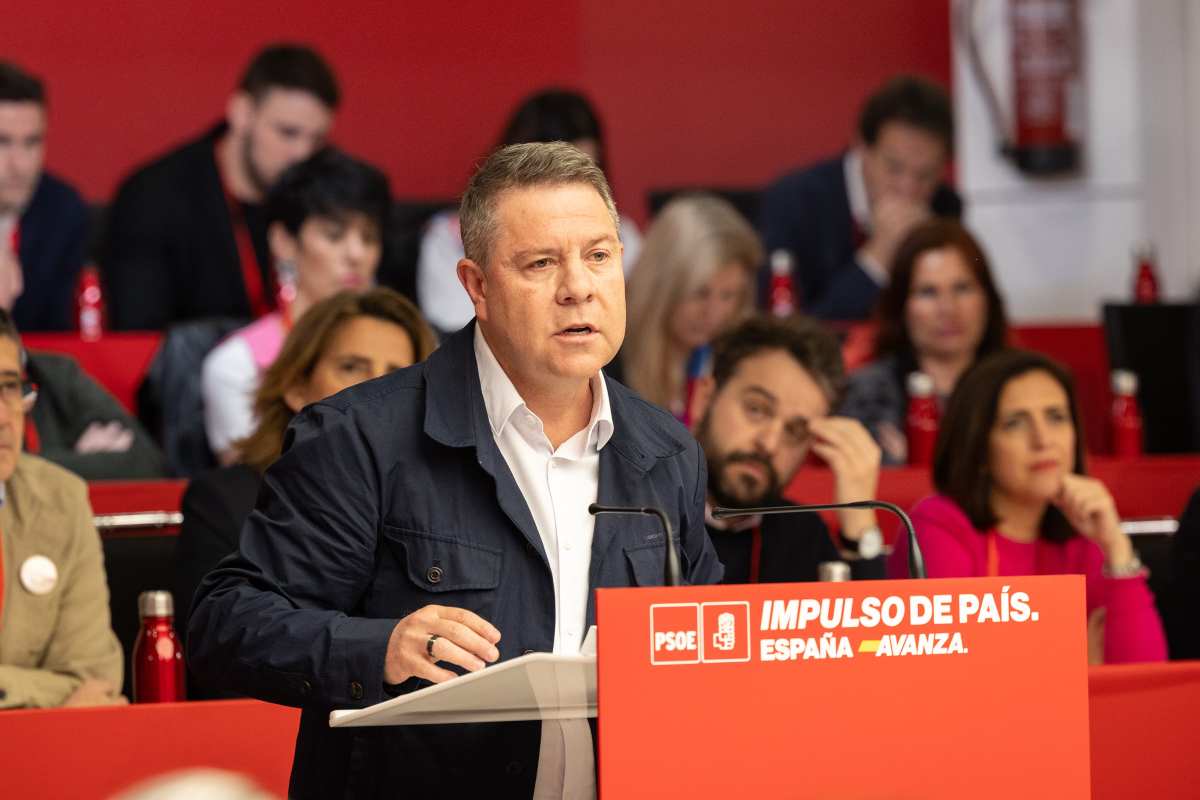 El presidente de Castilla-La Mancha y secretario general del PSOE de CLM, Emiliano García-Page.