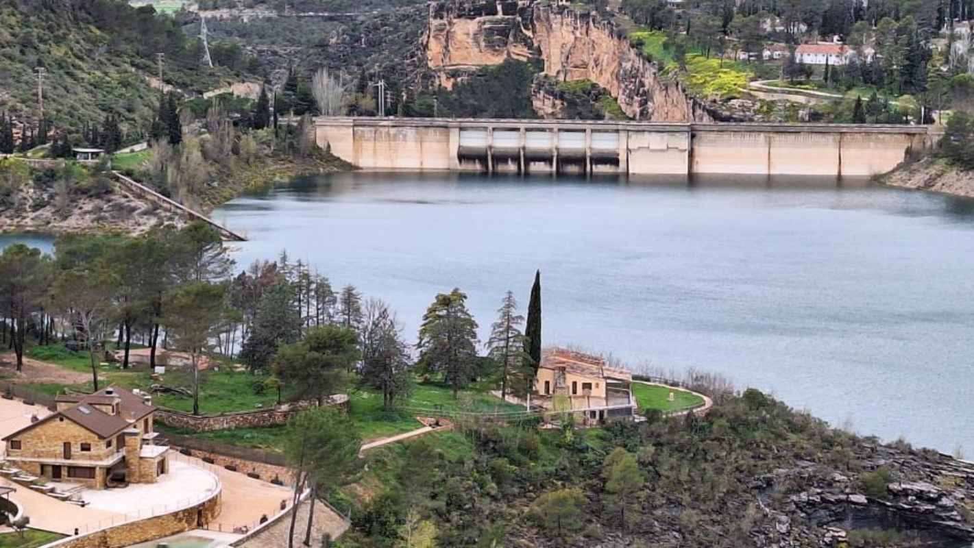 Embalse de Entrepeñas.